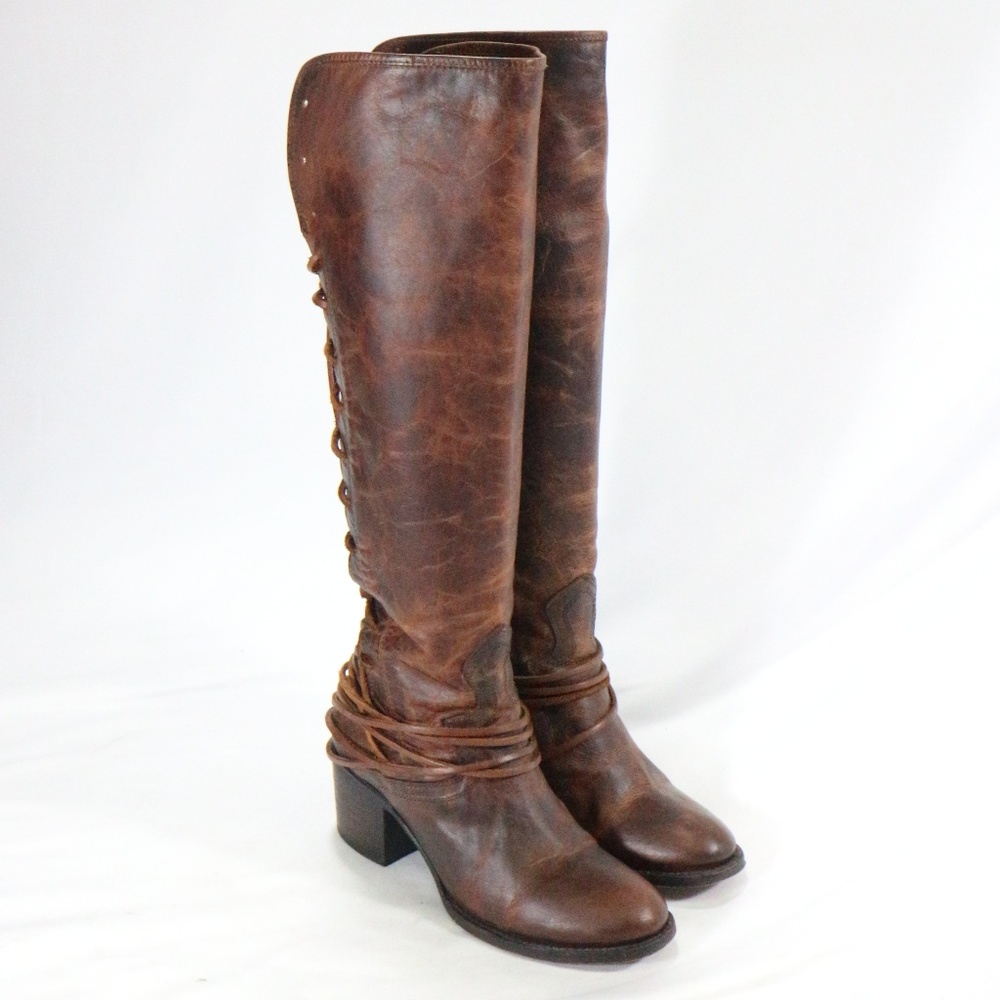 🎉 Host Pick 🎉 FREEBIRD by STEVEN FB-Coal Leather Knee Boots